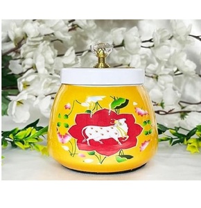 Recipiente para Especias, Azúcar y Sal, Recipiente para Almacenamiento de Té y Café para Uso en Hoteles y Cocinas Caseras, Tarro con Acabado Esmaltado - Product Image 5