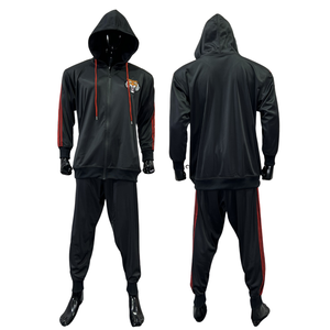 Trajes de chándal para hombre con logotipo personalizado de fábrica de Pakistán, conjuntos de Jogger de marca privada, chándales de lana de tecnología Premium, chándales con cremallera personalizados - Product Image 1