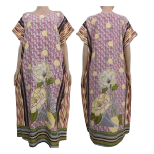 Nuevo vestido casual Daster súper cómodo y elegante para la ropa de dormir de la mujer vida diaria casual relajante y relajado para La VENTA - Product Image 4