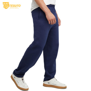 Pantalon imprimé brodé personnalisé de haute qualité Streetwear pantalon de survêtement unisexe en coton polaire surdimensionné avec cordon de serrage pour hommes - Product Image 5