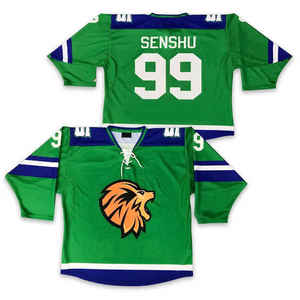 Camisetas de hockey sublimadas con logotipo personalizado OEM uniformes de hockey sobre hielo personalizados con estilo - Product Image 4