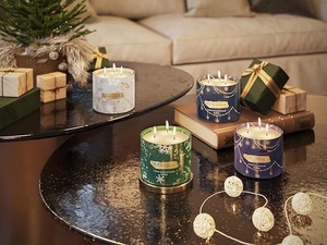 Vela Aromática Personalizada Hecha a Mano en Frasco de Vidrio Blanco al por Mayor para Diwali, Aromaterapia para el Hogar y la Oficina, Hecha con Cera de Soja Natural - Product Image 5