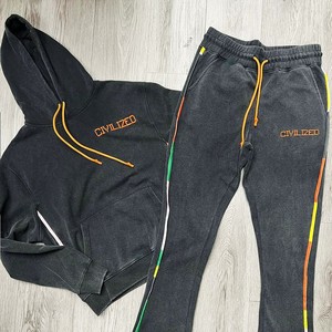 ชุดวอร์มฤดูหนาวแบบยูนิเซ็กซ์ ขายส่ง เสื้อฮู้ดกันหนาวแบบเรียบง่าย สпорตแวร์ คุณภาพพรีเมียม ผ้าฝ้าย 100% ระบายอากาศได้ดี นุ่มสบาย - Product Image 1