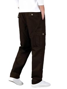 Pantalon cargo de haute qualité, bon marché, avec logo personnalisé et design, OEM, à six poches pour hommes Pantalon cargo multi-poches pour hommes - Product Image 5