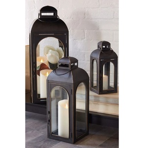 Metal and Glass <b>Moroccan</b> <b>Lanterns</b> For Home Wedding Christmas Tabletop Lighting Decoration Candle <b>Lanterns</b> - Product Image 6