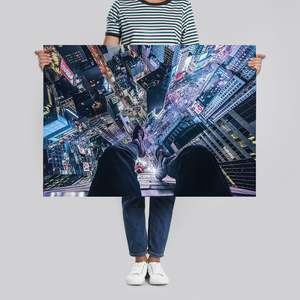 <b>Edge</b> of Times <b>Square</b> Poster Paper Wall Decor - Product Image 4