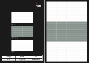 Carreaux muraux en céramique 300x600mm pour salle de bain et cuisine, finition brillante ou mate, texture effet sucre, design mural intérieur luxueux - Product Image 5