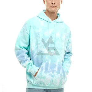 Sweat à capuche surdimensionné de haute qualité, hiver, vintage, délavé à l'acide, délavé au soleil, double couche, uni, écologique, personnalisé - Product Image 1