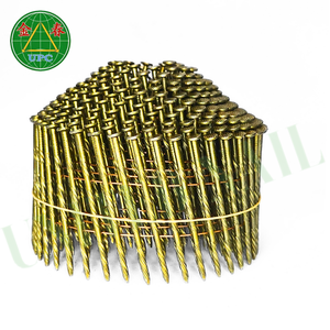 1-3/4" x 0.092 Coil Pallet <b>Nails</b> 9000pcs Screw Shank Checkered Head Design for Pallet with Factory Prices From Vietnam - Product Image 4