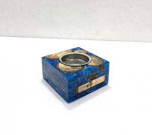 Quemador de Incienso Bakhoor con Incrustaciones de Resina Epoxi de Diseño Creativo, Elegante Decoración para el Hogar y la Oficina, Difusor de Aromaterapia, Regalo Perfumado - Product Image 3