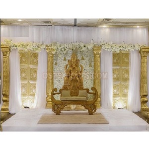 เวทีธีมแบบดั้งเดิมสำหรับงานแต่งงานในมาเลเซียงานแต่งงานพิธีแต่งงานแบบทามิลแกรนด์ตกแต่งเวทีงานแต่งงานงานแต่งงานงานแต่งงาน - Product Image 1