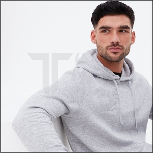 New Fashion Men Autumn Winter Hoodies Street <b>Long</b> <b>Sleeve</b> Loose Solid Color Casual Fleece <b>Tops</b> White Hoodies <b>Thermal</b> Wholesale - Product Image 5