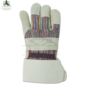 Wholesale TACHTICAL STANDARD Leather Safety Work <b>Gloves</b>-High Quality Heavy Duty Breathable Flexible Silicone-free Customizable - Product Image 2