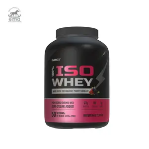 Direct factory Isolated Whey Protein Powder Sport Supplement Strawberry Flavor Shakes for Muscle Gain Suitable for Daily Fitness