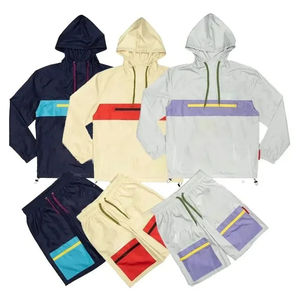 Chaqueta Deportiva Unisex Personalizada en Color de Contraste, Ligera, de Nailon Transpirable, de Secado Rápido, con Capucha y Cremallera, Estampada, Informal, para Invierno - Product Image 2