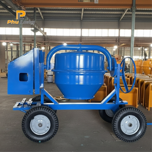 Mini bétonnière portable, mélangeur de ciment, fonctionnant avec un moteur électrique, à essence ou diesel - Product Image 2