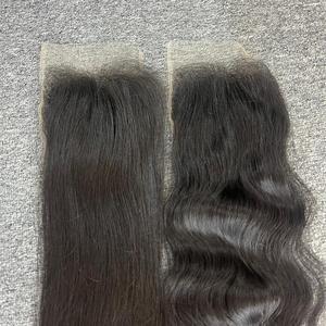 Vente De Gros Extensions De Cheveux Humains Bruts Raides Et ondulés en HD lace 5x5 De La Source De La Plus Haute Qualité - Product Image 4