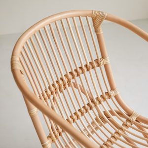 Sillón de Ratán Estilo Boho, Hecho a Mano, Mimbre Natural, para Hogar, Cafetería y Restaurante, para Comedor, Hogar y Vietnam - Product Image 5