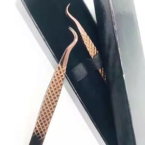 Pinces à cils de salon de qualité supérieure, conçues pour une prise ferme, une manipulation fluide et une utilisation professionnelle des extensions de cils - Product Image 2