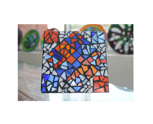 Posavasos de mosaico cuadrado de diseño superior, juego individual para bebida de té y manteles y almohadillas, posavasos de mosaico a bajo precio - Product Image 2