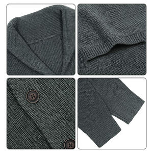 Pull cardigan élégant, étiquette privée personnalisée, tissu doux de haute qualité, nouveau design, vente en gros - Product Image 4