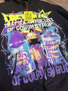 T-shirt Streetwear personnalisé 100% tissu tricoté en coton motif imprimé style Hip Hop - Product Image 3