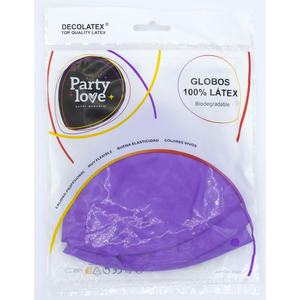 Party Love Latex <b>Balloons</b> 90Cm <b>Purple</b> 3Pcs Eco-Friendly Birthday Party Decor - Product Image 1