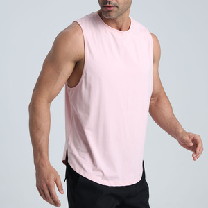 Custom Logo <b>Men's</b> <b>Gym</b> Tank Top Breathable Workout Running Singlet Muscle Athletic Shirts Sleeveless <b>Vest</b> Fitness Wear <b>for</b> <b>Men</b> - Product Image 4
