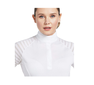 Camisetas de tela transpirables para mujer, camisas deportivas ecuestres profesionales para montar a caballo, espectáculos de competición, superventas - Product Image 2