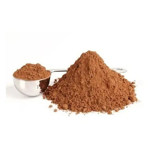 Оптовая продажа коричневый темно-черный какао-порошок шоколад натуральный щелоченный какао-порошок