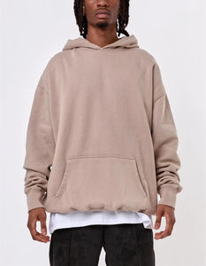 Sweat à capuche surdimensionné French Terry de haute qualité sweat à capuche en coton unisexe en gros personnalisé blanc 100% coton 3D Puff Hoodie - Product Image 2