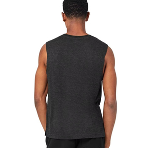 Camisetas sin mangas personalizadas para hombre, camisetas sin mangas con tinte de corbata para entrenamiento de servicio OEM de alta calidad para hombre, camiseta sin mangas para hombre - Product Image 3