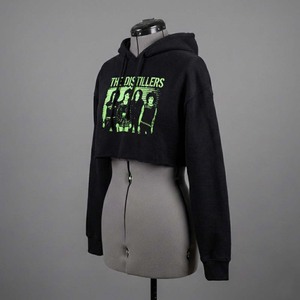 Vintage Gothic Harajuku Aesthetic E-<b>girl</b> Winter Oversized Crop <b>Hoodie</b> Punk Rock Band <b>Sweatshirt</b> Streetwear Breathable - Product Image 4