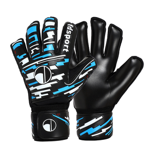 Guantes de Portero de Fútbol para Adultos al por Mayor, Guantes de Entrenamiento Azules de Manga Larga Hechos de Látex y PU para Protección Deportiva - Product Image 3