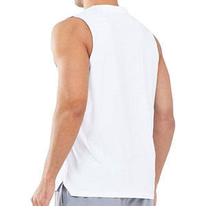 เสื้อกล้ามถักลำลองแบบเรียบง่ายสำหรับผู้ชาย ปี 2025 พิมพ์ลายพัฟ ระบายอากาศ แห้งเร็ว ผลิตจากโพลีเอสเตอร์ 100% - Product Image 2