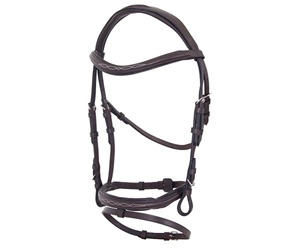 Platinum Signature Elegance Brida Descripción Impecable sensación y calidad, hecho a mano de cuero fino, tachuela de platino - Product Image 3