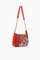 Bolso de hombro con cuentas multicolor de lujo para mujer con diseño atractivo y artesanía de primera calidad