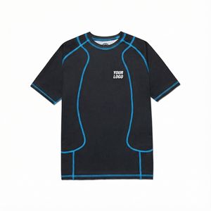 Rashguard de Jiu Jitsu Personalizado para Hombre con Manga Media, Ajuste Antideslizante y Compresión Elástica Alta, Transpirable, Anti-UV UPF50+ - Product Image 1