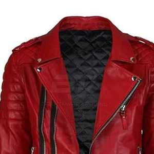 Vestes en cuir pour hommes fournies directement par l'usine, veste en cuir d'hiver 2025 pour hommes, veste en cuir grande taille pour hommes - Product Image 6