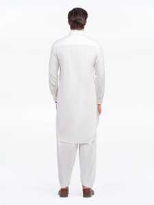 Salwar Kameez pour hommes pakistanais, vêtements traditionnels musulmans décontractés pour tous les jours, Eid, Jumma et prière, coupe classique - Product Image 5
