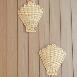 เปลือกหอยสำหรับห้องนอนสถานรับเลี้ยงเด็กทารกแบบแขวนผนังทำจากหวายสำหรับห้องเด็ก - Product Image 6