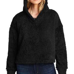 Sudaderas con Capucha de Estilo Holgado de Moda Urbana Estadounidense, 100% Algodón, Cálidas, con Impresión de Logotipo Personalizado, Sudaderas con Capucha para Mujer - Product Image 4