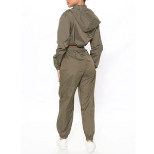 Hecho a medida mujer verano Spandex/poliéster de talla grande impermeable transpirable Streetwear longitud completa manga larga cortavientos 2 - Product Image 2