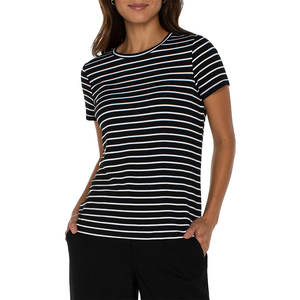 เสื้อยืดระบายอากาศไซส์ XL ของผู้หญิงผ้าคอตตอนคอกลมลำลองผ้าโพลีเอสเตอร์เป็นมิตรกับสิ่งแวดล้อม - Product Image 2