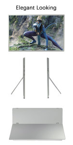 Kickstand 2,5 K Monitor portátil 13,3 "2560x1600P QHD USB Tipo-C <span class=keywords><strong>HM</strong></span> Monitor portátil HDR IPS Pantalla de visualización de viaje para juegos de computadora - Product Image 3