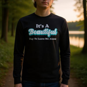 Es un hermoso día para dejarme en paz, camiseta de manga larga - Product Image 1