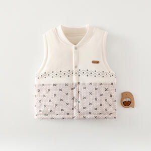 ملابس خارجية من الدرجة-A g قطن-للفتيان والفتيات ملابس خارجية غير رسمية دافئة مبطنة سميكة صلبة للخريف والشتاء ملابس خارجية - Product Image 3