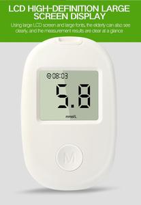 Alat Ukur Glukosa Darah Digital Multifungsi untuk Hewan, Monitor Glukometer Elektrik untuk Pengelolaan Diabetes - Product Image 3