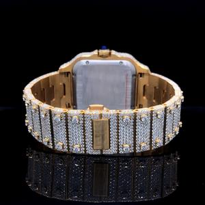 Wholesale Luxury Automatic Diver <b>Watch</b> Iced Diamond VVS D Colour Moissanite Hip Hop Style Designer <b>Mechanical</b> Stainless Steel - Product Image 4