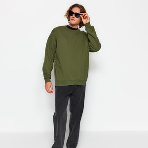 Sudadera de Forro Polar Extra Grande para Hombre, Ligera y Cómoda, Ropa Casual Ecológica - Product Image 5